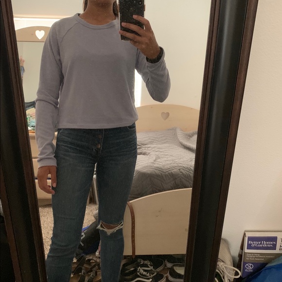 Pacsun Basics Lavender long sleeve - Picture 4 of 4